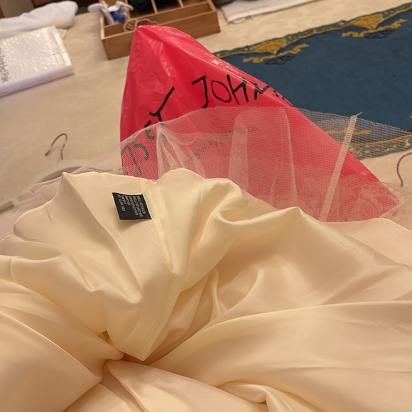 Betsey Johnson vintage tea party dress, size 2. Bridal, wedding. Never worn. - Picture 7 of 14